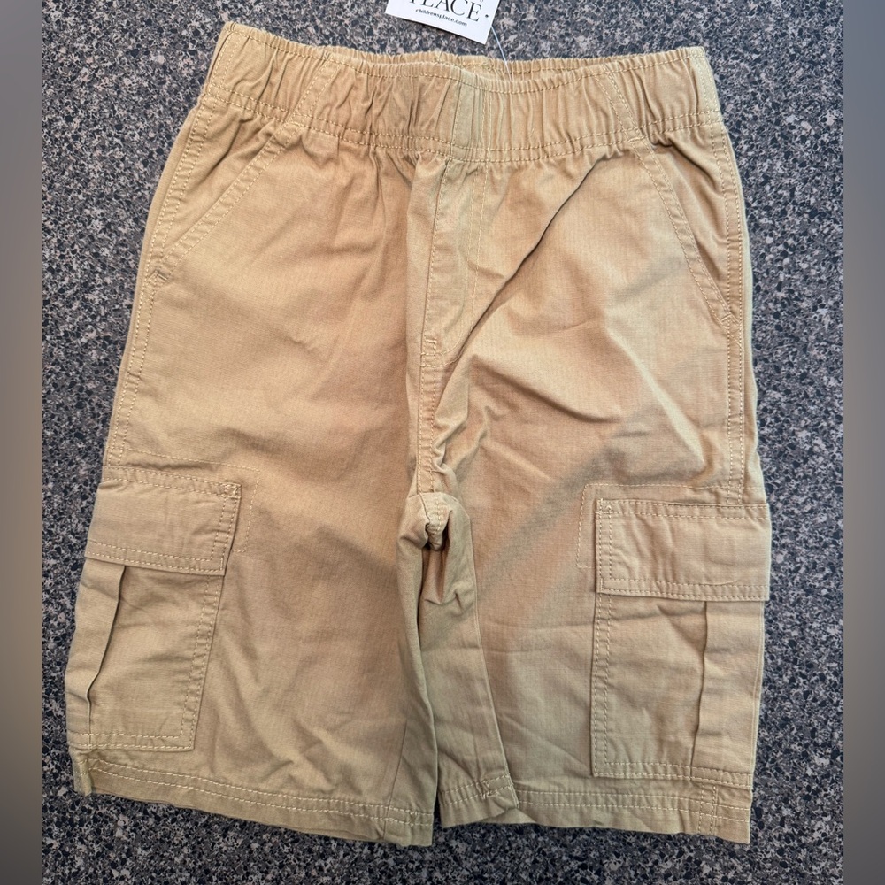 🆕 Boys Tan Cargo Shorts